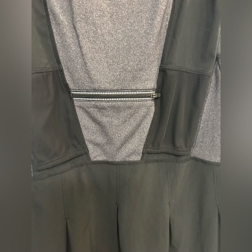 Athleta Black and Gray Tennis Dress - Picture 10 of 11